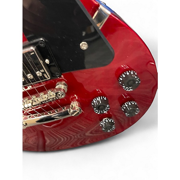 Used Epiphone Les Paul Studio Candy Apple Red Solid Body Electric Guitar