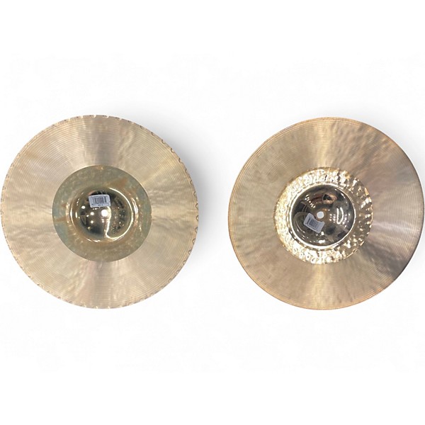 Used Zildjian 14in K Custom Hybrid Hi Hat Pair Cymbal