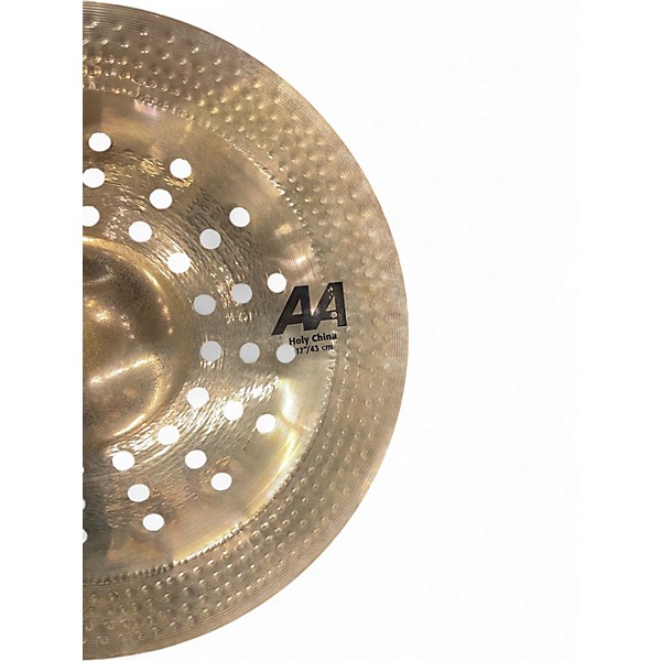 Used SABIAN 17in AA Holy China Brilliant Cymbal
