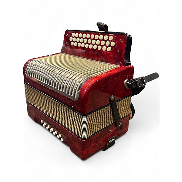 Used Hohner 3500 Corona II GCF Accordion
