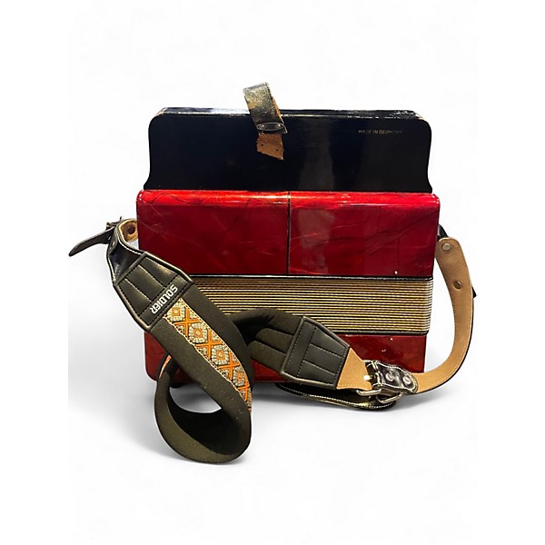 Used Hohner 3500 Corona II GCF Accordion