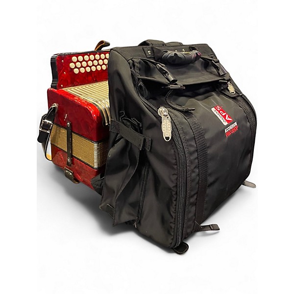 Used Hohner 3500 Corona II GCF Accordion