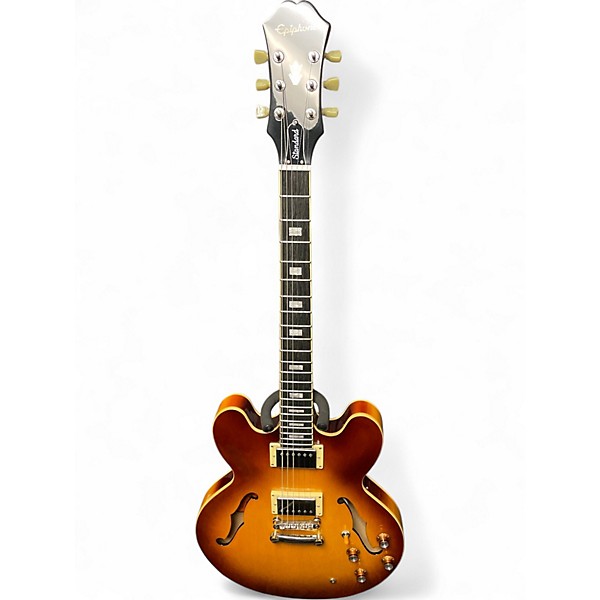 Used Epiphone DOT ES335 Pro 2 Color Sunburst Hollow Body Electric Guitar