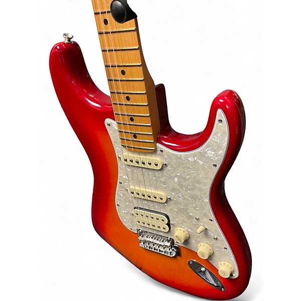 Used Fender Player II Stratocaster HSS Chambered Ash Aged Cherry Burst Solid Body Electric Guitar