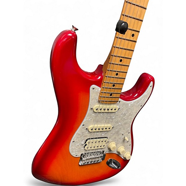 Used Fender Player II Stratocaster HSS Chambered Ash Aged Cherry Burst Solid Body Electric Guitar
