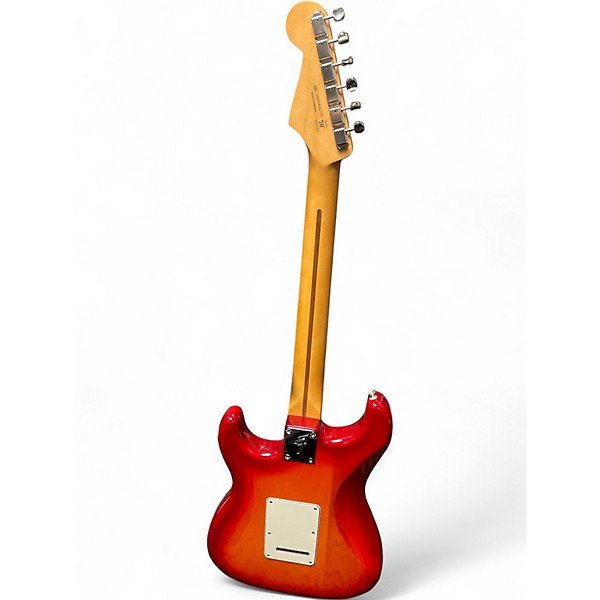 Used Fender Player II Stratocaster HSS Chambered Ash Aged Cherry Burst Solid Body Electric Guitar