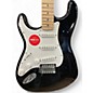 Used Squier SONIC STRAT Black Solid Body Electric Guitar