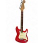 Vintage 1989 Squier Standard Stratocaster RED Solid Body Electric Guitar thumbnail