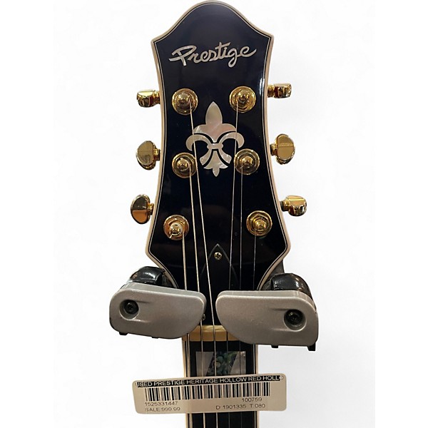 Used Prestige HERITAGE HOLLOW RED Hollow Body Electric Guitar