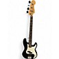 Used Fender Standard Precision Bass Black Electric Bass Guitar thumbnail
