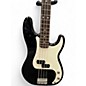 Used Fender Standard Precision Bass Black Electric Bass Guitar