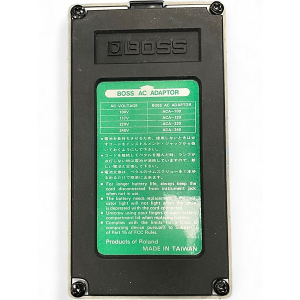 Used 1980s BOSS CE2  Effect Pedal