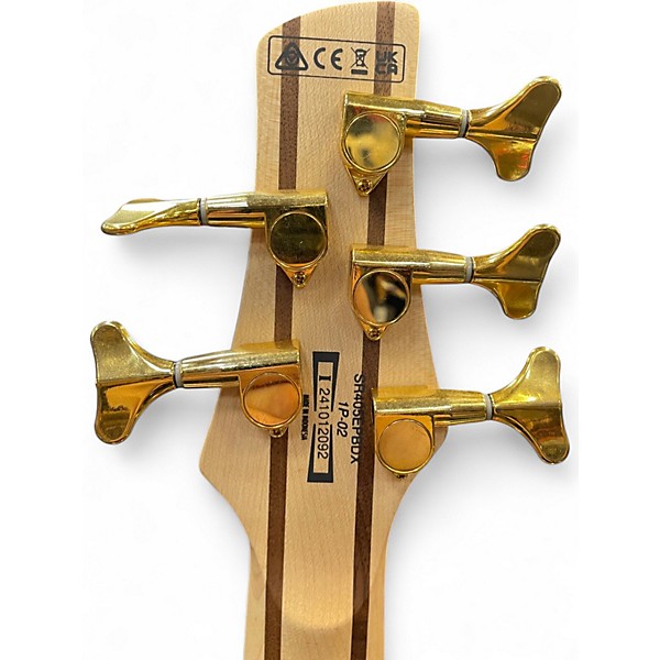 Used Ibanez SR405EPBDX Mars Gold Metallic Burst Electric Bass Guitar