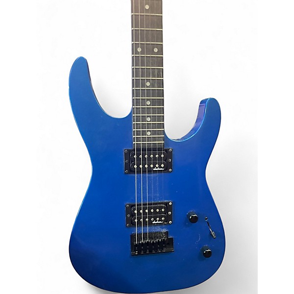 Used Jackson JS11 DINKY Blue Solid Body Electric Guitar
