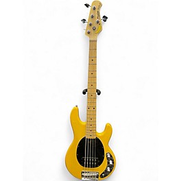 Used Sterling by Music Man Ray 5 25CA Desert Sun Yellow Electric Bass Guitar