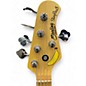 Used Sterling by Music Man Ray 5 25CA Desert Sun Yellow Electric Bass Guitar