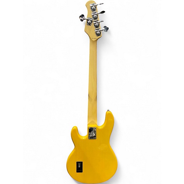 Used Sterling by Music Man Ray 5 25CA Desert Sun Yellow Electric Bass Guitar