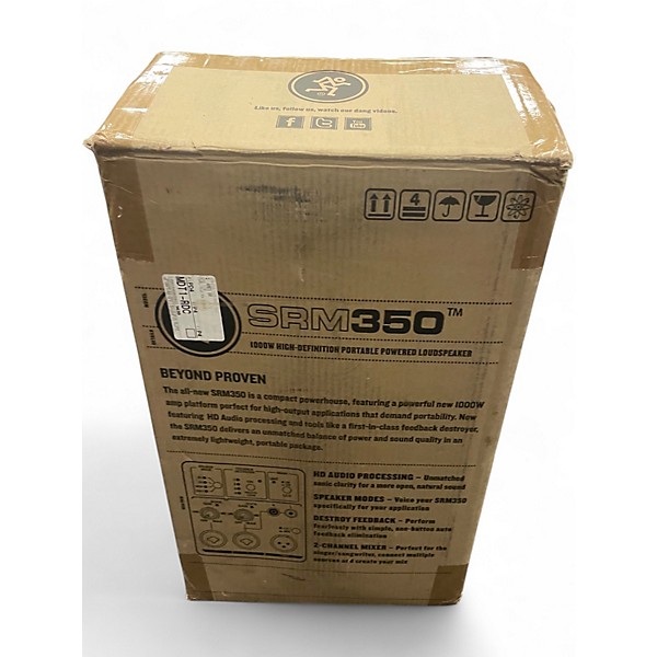 Used Mackie SRM350 V3 Powered Speaker
