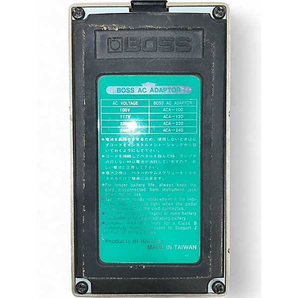 Used BOSS CE2B Bass Chorus Bass Effect Pedal