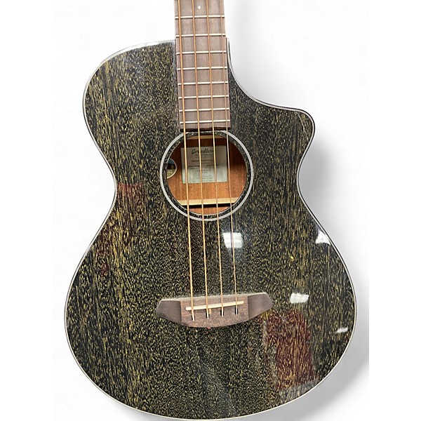 Used Breedlove RAINFOREST  BLACK GOLD Acoustic Bass Guitar