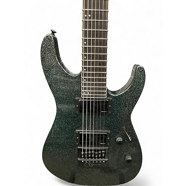 Used ESP LTD M1007B Granite Sparkle Baritone Guitars