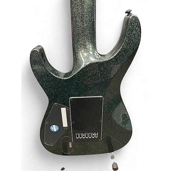 Used ESP LTD M1007B Granite Sparkle Baritone Guitars