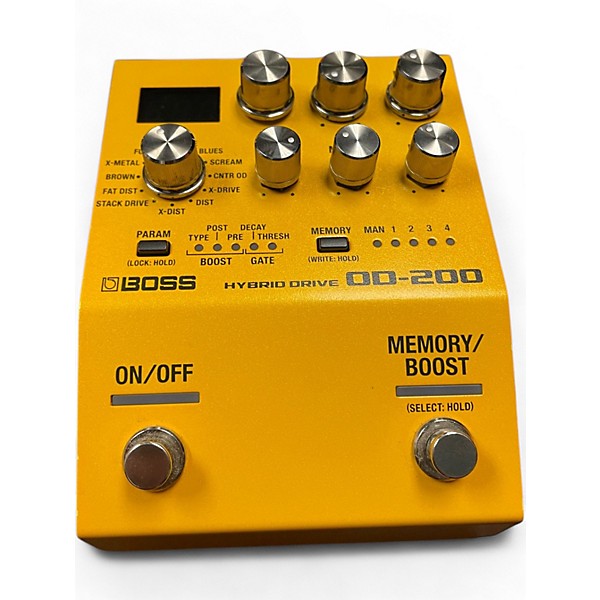 Used BOSS OD200 Effect Pedal