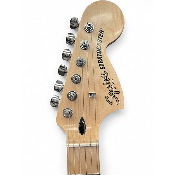 Used Squier Stratocaster HSS Lake Placid Blue Solid Body Electric Guitar