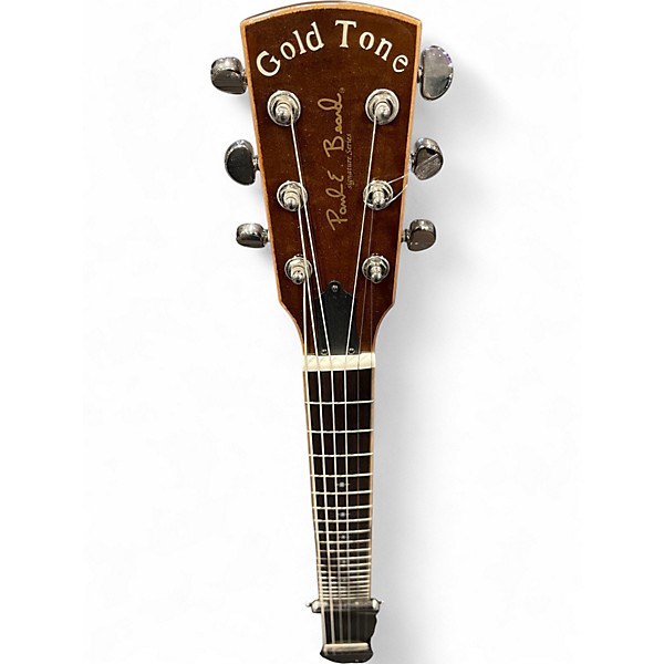 Used Gold Tone GRE Paul Beard signature black Resonator Guitar