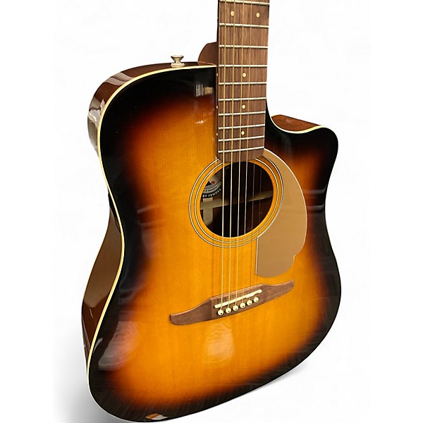 Used Fender Redondo PLAYER 2 Color Sunburst Acoustic Electric Guitar