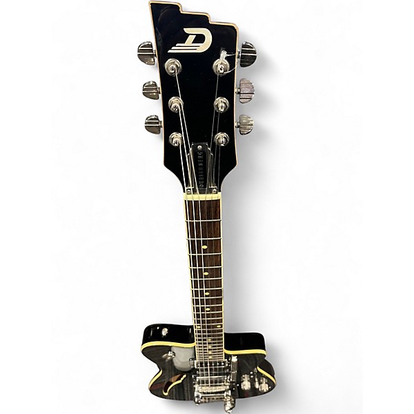 Used Duesenberg Caribou Tremolo Black Hollow Body Electric Guitar