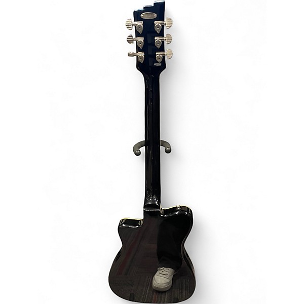 Used Duesenberg Caribou Tremolo Black Hollow Body Electric Guitar