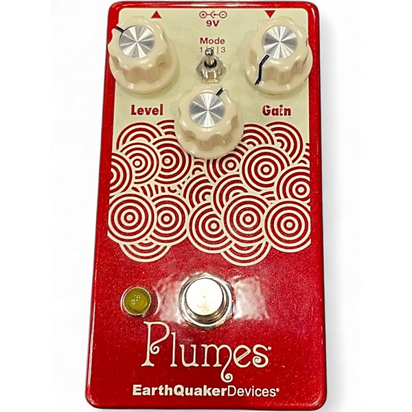 Used EarthQuaker Devices Plumes Small Signal Shredder Overdrive Effect Pedal