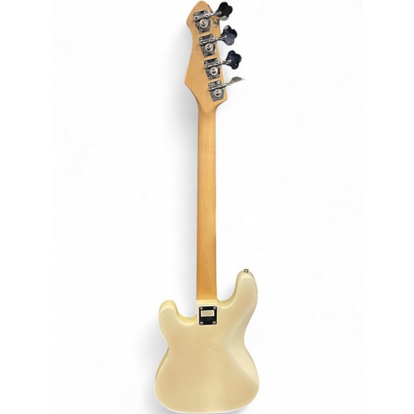 Used Hohner pr 180b Olympic White Electric Bass Guitar