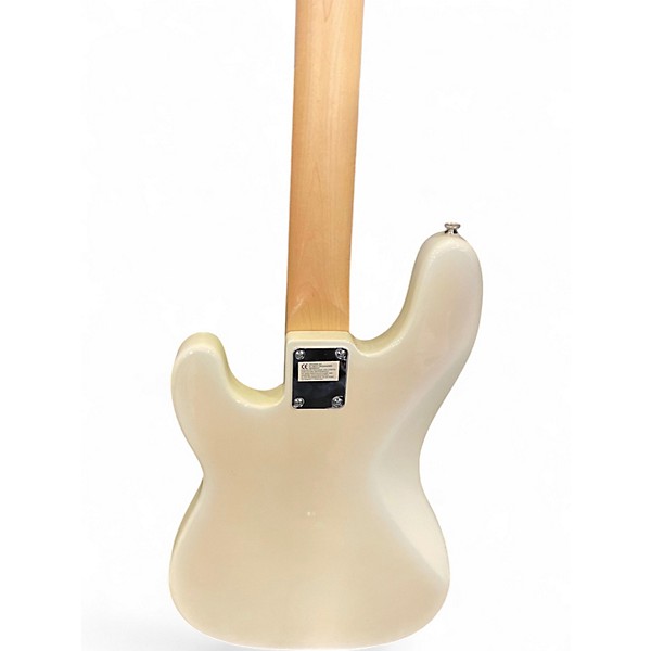 Used Hohner pr 180b Olympic White Electric Bass Guitar