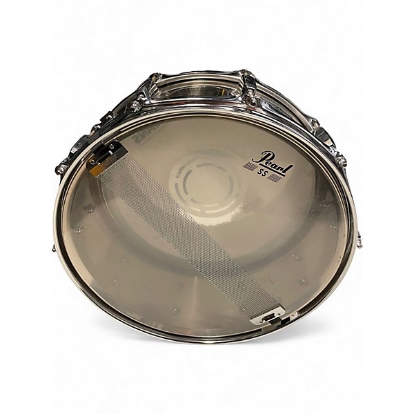 Used Pearl 14in STEEL SNARE STEEL Drum