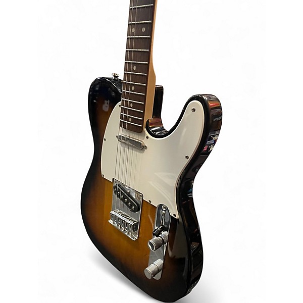 Used Squier Telecaster 2 Color Sunburst Solid Body Electric Guitar