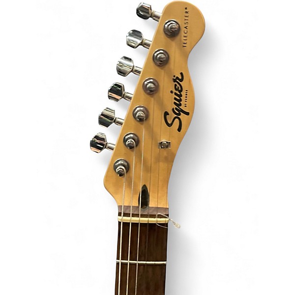 Used Squier Telecaster 2 Color Sunburst Solid Body Electric Guitar