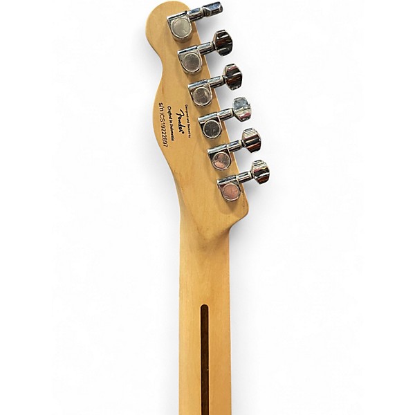 Used Squier Telecaster 2 Color Sunburst Solid Body Electric Guitar