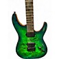 Used 2023 Schecter Guitar Research CR-6 Ocean Blue Burst Solid Body Electric Guitar