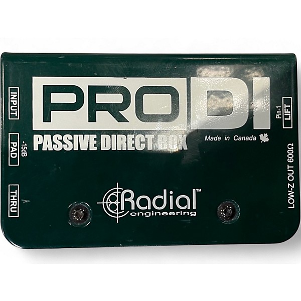 Used Radial Engineering PRODI Passive Direct Box Direct Box