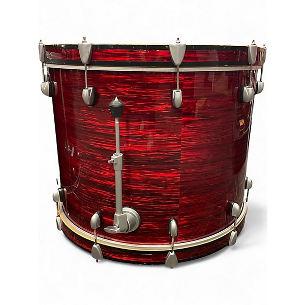 Used Gretsch Drums 3 Piece Catalina Club Red Oyster Drum Kit