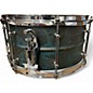 Used Pork Pie 7X13 Brass Patina Brass Patina Drum
