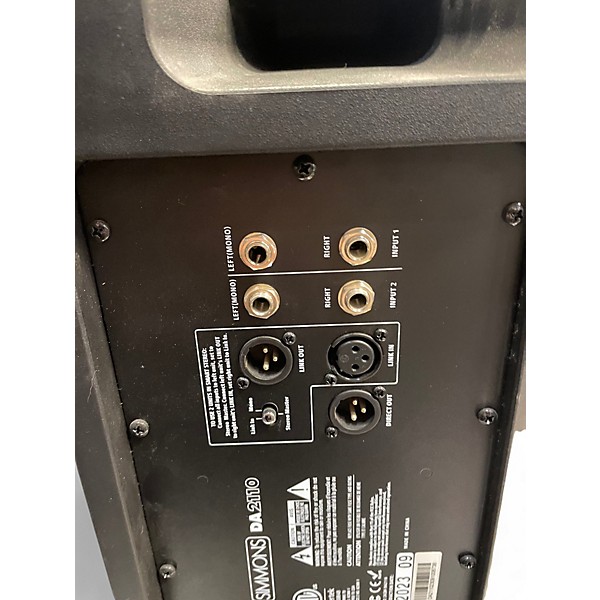 Used Simmons DA2110 Drum Amplifier