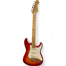 Used Fender 70th Anniversary Stratocaster Candy Red Burst Solid Body Electric Guitar