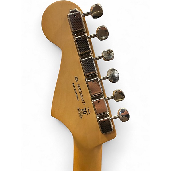 Used Fender 70th Anniversary Stratocaster Candy Red Burst Solid Body Electric Guitar