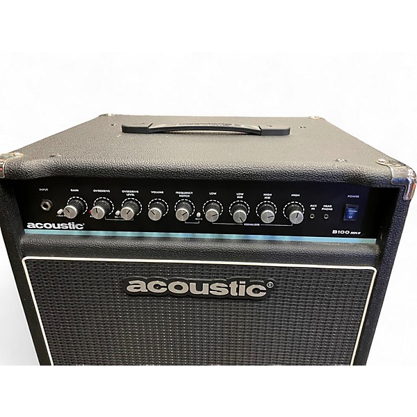 Used Acoustic B100MKII 100W 1x15 Bass Combo Amp
