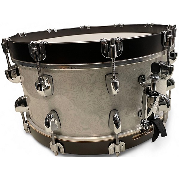 Used Dixon 14in CLASSIC MARBLE WHITE Drum