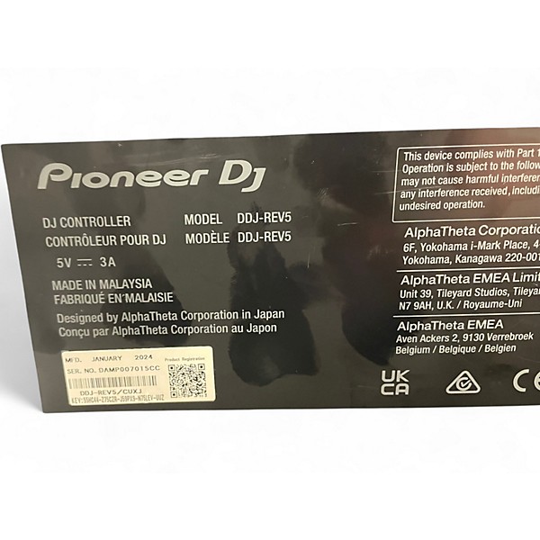 Used Pioneer DJ DDJ-REV5 DJ Controller