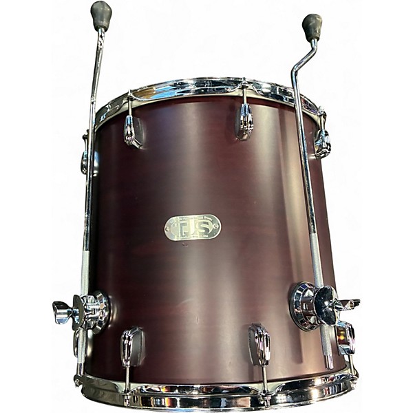 Used Tjs Custom Drums 4 Piece Maple passion maple passion Drum Kit